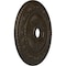 Ekena Millwork Logan Ceiling Medallion (Canopies up to 6 1/8"), 24 1/4"OD x 3 7/8"ID x 2"P, Stone Hearth Crackle CM24LO1SHC - alternate 3